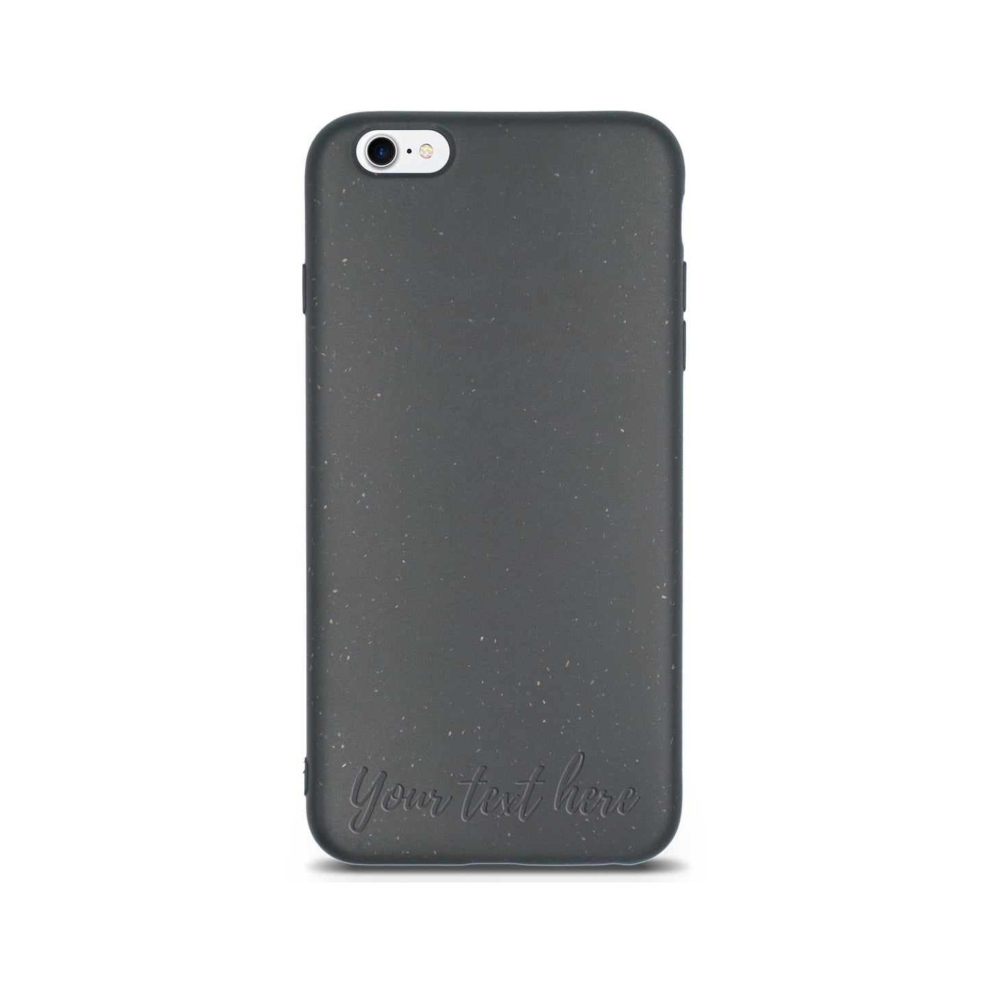 Coque de téléphone personnalisée biodégradable - Noir